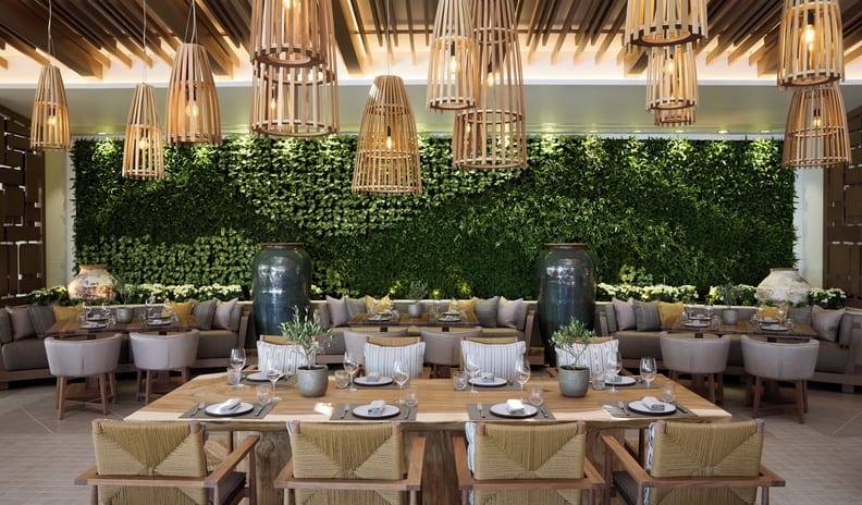 Elia Restaurant Interior Tables